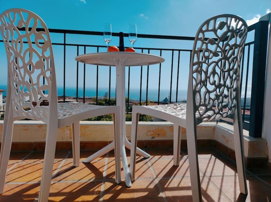 Private Pool 'Villa Vibe Tenerife' Sunset & Ocean View Chayofa Eksteriør billede