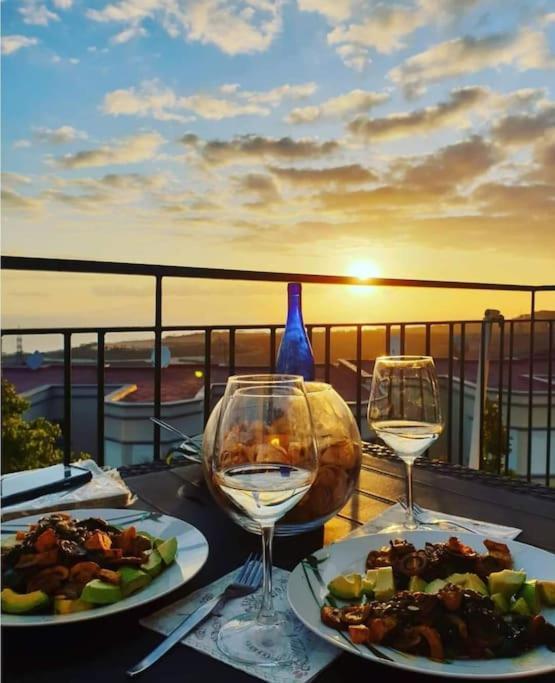 Private Pool 'Villa Vibe Tenerife' Sunset & Ocean View Chayofa Eksteriør billede